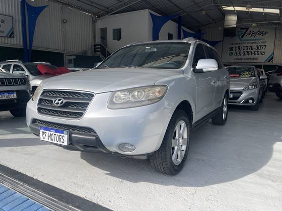 HYUNDAI SANTA FÉ 2.7 MPFI GLS 7 LUGARES V6 24V GASOLINA 4P AUTOMÁTICO HYUNDAI SANTA FÉ 2.7 MPFI GLS 7 LUGARES V6 24V GASOLINA 4P AUTOMÁTICO